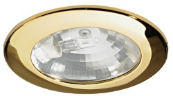 Asterope spotlight w/reflector golden 